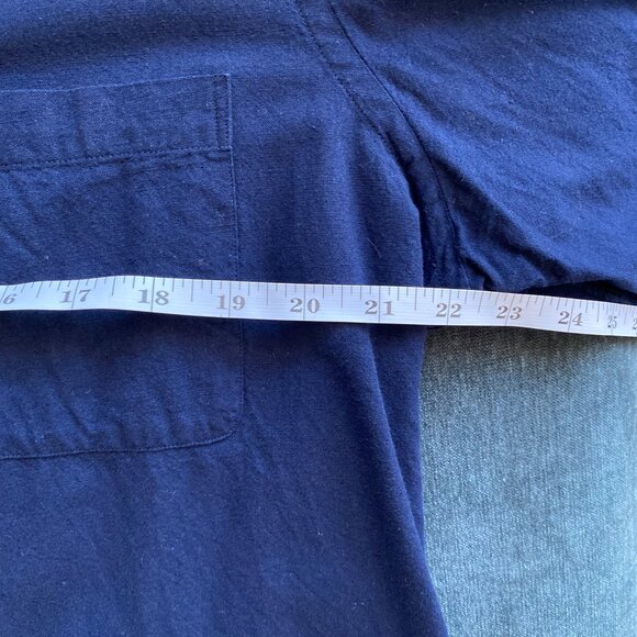 John W Nordstrom Button Down Shirt, Dark Blue - Picture 5 of 5